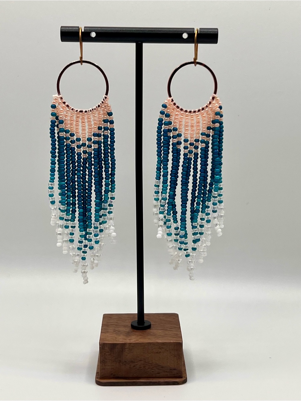 Hoop Fringe Earrings